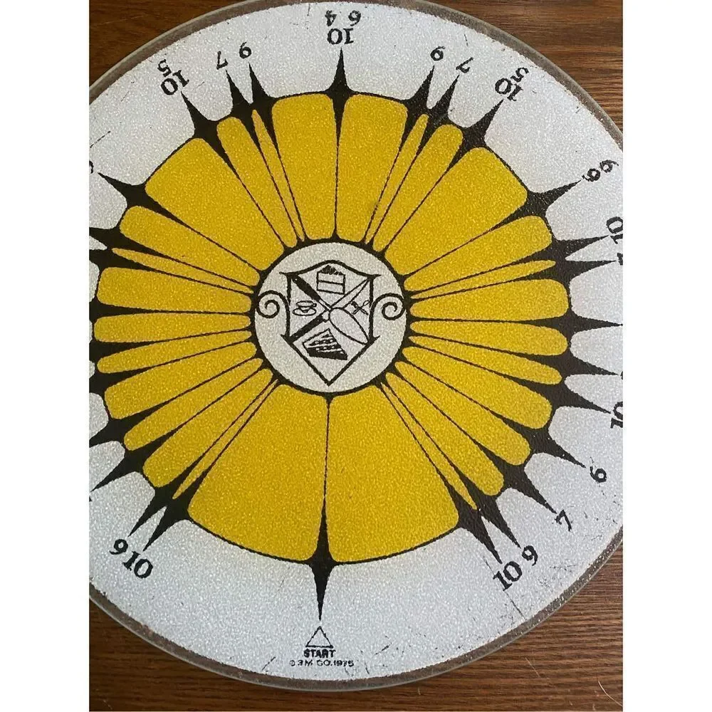 𝅺VINTAGE 1975 3M glass pie cake plate